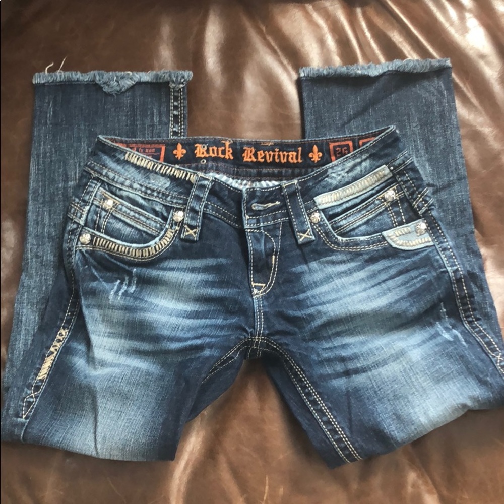 Rock Revival Capris